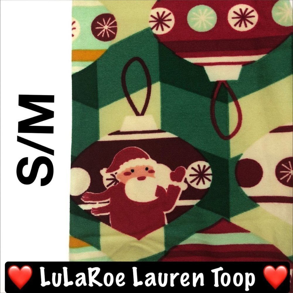 LuLaRoe Christmas S/M Leggings brand new